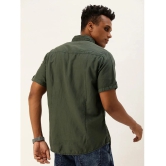 Bene Kleed - Olive Cotton Blend Regular Fit Mens Casual Shirt ( Pack of 1 ) - None