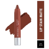 Swiss Beauty Lip Stain Matte Lipstick Lipstick Chestnut 3 g