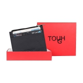 Tough - Leather Card Holder ( Pack of 1 ) - Black