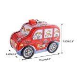 FunBlast Piggy Bank - Car Shaped Coin Box with Moving Wheel for Kids, Piggy Bank for Kids, Coin Box for Kids, Money Bank for Kids (Monkey)