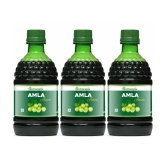 NUTROCOPIA Amla Juice - 400 ml | Rich Source of Vitamin C | Effective Antioxidants for Immunity boosting | Pure, Natural and 100% Ayurvedic Juice - Pack of 3