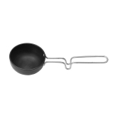 Milton Pro Cook Hard Anodized Tadka Pan, 12 cm, Dark Grey