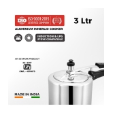 Srushti Gold is now Leoron 3 L Aluminium InnerLid Pressure Cooker Gas Stovetop Compatible