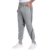 Uzarus - Grey Cotton Mens Joggers ( Pack of 1 ) - 2XL