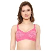 KYODO Poly Cotton Everyday Bra - Pink - 38B