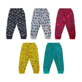 NammaBaby - Multi Cotton Boys Trackpant ( Pack of 5 ) - None