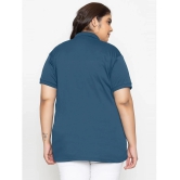 YHA - Teal Cotton Blend Regular Fit Womens T-Shirt ( Pack of 2 ) - None