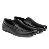 BXXY Men's Black Leather Office Wear Formal Shoes 9