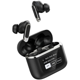 COREGENIX V8 TouchScreenEarbud Bluetooth True Wireless (TWS) In Ear 32 Hours Playback Active Noise cancellation IPX4(Splash & Sweat Proof) Black