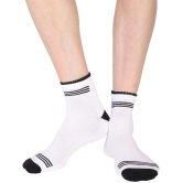 Bodycare - Cotton Blend Mens Striped Multicolor Ankle Length Socks ( Pack of 2 ) - Multicolor