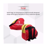 Hipkoo Sports Roller Skate Bag Skating Shoes Bag with Adjustable Shoulder Strap, Portable Large Capacity Roller Skate Carry Bag Triangle Canvas Skates Shoes Bag for Sports Skating Outdoors (