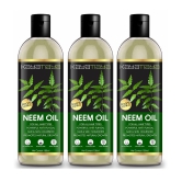 Kayamaya 100% Pure Neem Oil for Hair & Skin Oil 100 mL Pack of 3