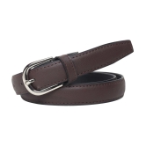 samtroh - PU Womens Skinny Belt ( Pack of 1 ) - None