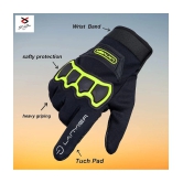 ZAYSOO Full Fingers Nylon Riding Gloves ( Pair of 1 ) - M