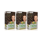 Nisha Cream Hair Color Long Lasting Permanent Hair Color Blonde Chocolate each 90 mL Pack of 3