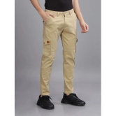 Paul Street Slim Flat Mens Cargos - Cream ( Pack of 1 ) - None