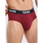 Fuaark Modal Mens Briefs ( Maroon ) FUSMBr - None