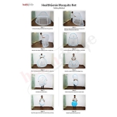 Healthgenie Double White Mosquito Net - White