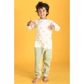 PALM LONG SLEEVES T-SHIRT - OFF WHITE-9-10 YEARS / 1N / WHITE