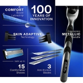 Gillette Mach 3 Blades, 2 Pcs