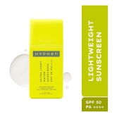 Hyphen Ultra Light Water Sunscreen SPF 50 PA ++++ UVA-UVB & Blue Light Protection No White Cast