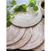 Natural Round Mats - Set of 6