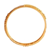 Jewar Mandi - Gold Bangle Set ( Pack of 1 ) - None