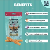 Chip Chops - Dental Roll Peanut Butter Wrapped with Real Chicken (80 Grams)-Pack of 1