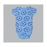 Sathiyas - Sky Blue Cotton Rompers For Baby Boy,Baby Girl ( Pack of 2 ) - None