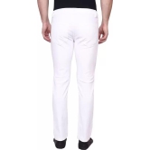 Men Regular Mid Rise White Jeans