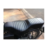 KOHLI BULLET ACCESSORIES Electra/Standard 350/500 Seat Cover Original Type (Black) Single Bike Seat Cover