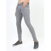 Ketch Skinny Fit Basic Mens Jeans - Grey ( Pack of 1 ) - None