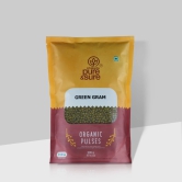 Phalada Organic Green Gram Whole, 500 Gm