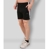 Zeffit - Black Cotton Blend Mens Shorts ( Pack of 1 ) - None