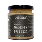 D?licieux All Natural Nut-El-La Butter-200 GM (Vegan Diet Stone Ground)