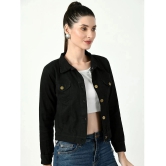 DKGF Fashion - Denim Black Jackets Pack of 1 - None