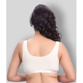 Kiran Enterprises Black Cotton Non Padded Womens Sports Bra ( Pack of 3 ) - None