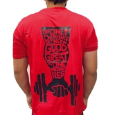 BBI Gym T-Shirt (The Only Difference Between Good and Great is One More Rep)-Red / XXL