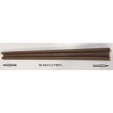 SR Door Bottom Sealing Strip Guard for Home (Size-36 inch) (Pack of 1) (Brown)