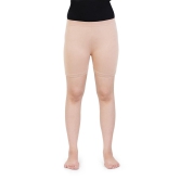 Women Plain Seamless Cycling Shorts - Skin