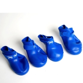 Dog Raincoat| Waterproof Silicone Rain Boots| Claws N Paws-Blue / S