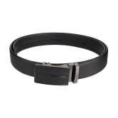 Zacharias - Black Leather Men's Casual Belt ( Pack of 1 ) - None