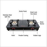 Butterfly Rapid Glass Manual Gas Stove