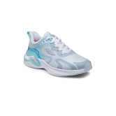 RedTape Womens White And Blue Walking Shoes