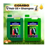 Adivasi Hair Oil and Shampoo are natural hair care combo can