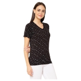 Vimal Jonney Cotton Black T-Shirts - S