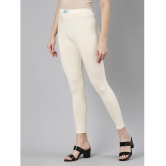 Jcss - Off White Lycra Women's Leggings ( Pack of 1 ) - None