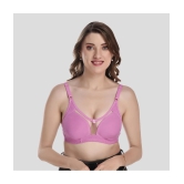 Elina Pack of 1 Cotton Lightly Padded Womens T-Shirt Bra ( Fluorescent Pink ) - None