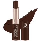 Colors Queen Luscious Lips Non Transfer Creamy Matte Lipstick 3.5g, Espresso, (Shade - 25)