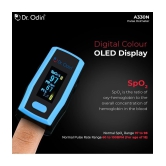 DR. ODIN Pulse Oximeter Finger tip A330N  Black & Blue Finger Tip